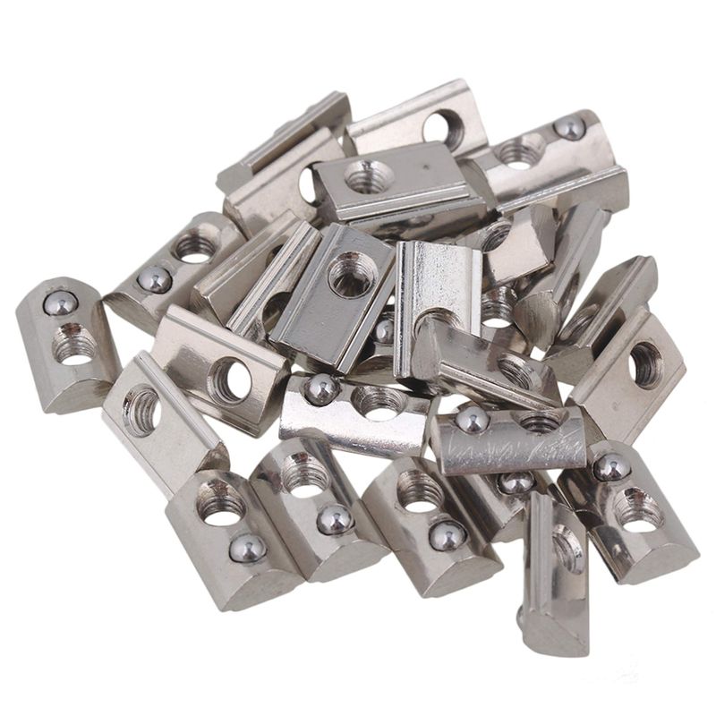 CNBTR Silver European Standard 20 Series Aluminum Slot Carbon Steel ...