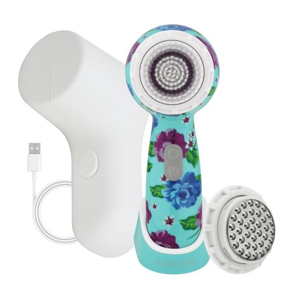 Michael Todd Beauty – Soniclear Petite – Facial Cleansing Brush System – 3-Speeds – Face Cleansing Brush & Exfoliating Face Brush