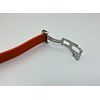 NEW 20MM SILICON STRAP For OMEGA SEAMASTER SPEEDMASTER PLANET OCEAN ORANGE
