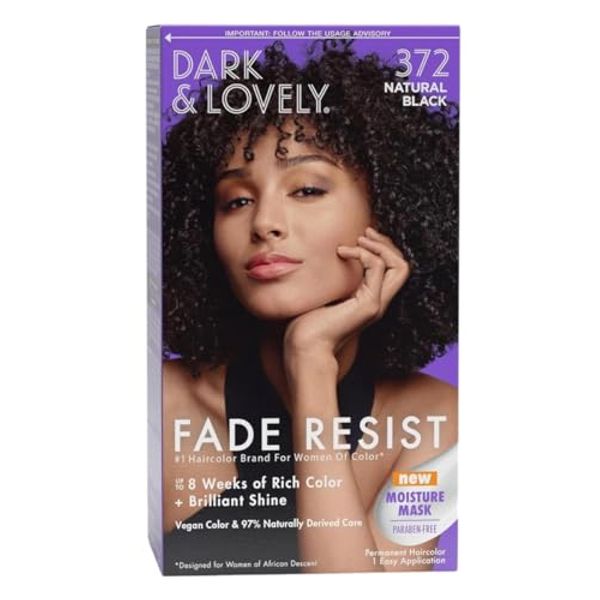 Dark & Lovely Color #372 Natural Black (2 Pack)
