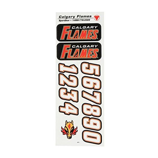 Helmet Sticker Set NHL Sportstar Team Calgary Flames