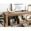 2 Pack Handwoven Wicker Storage Baskets for Organizing with Built-in Handles
