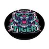 Easy Tiger Graphic Design In Vivid Colors PopSockets Swappable PopGrip