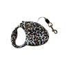 Retractable Pet leash, Dog leash Cat walking Leash, Zebra or Leopard Pattern