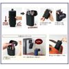 LIHIT LAB A7759-24 Stand Pen Case with Magnet, Black