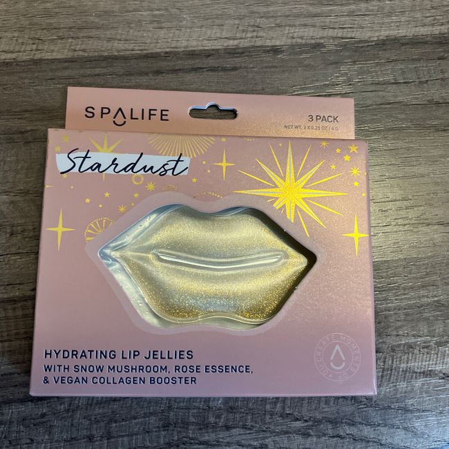 Spa Life Stardust Hydrating Lip Jellies 3 In Each Box