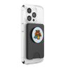 Cute Camping Bear in Sleeping Bag by Fire PopSockets PopWallet for MagSafe