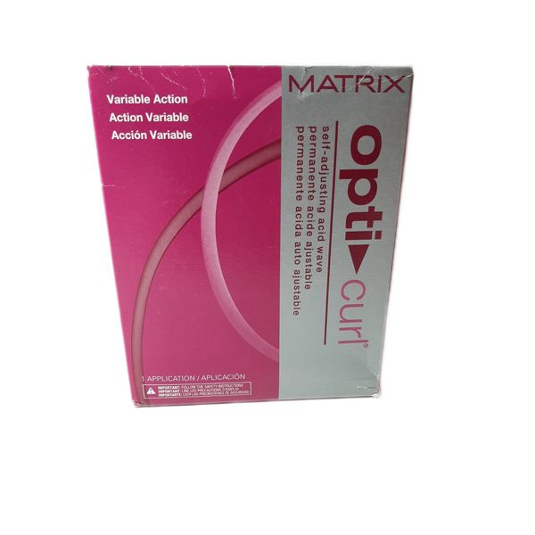 Lot Of 2 Matrix Opti Curl Variable Action Self Adjusting Acid Wave Perm