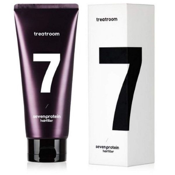 Treatroom Sevenprotein Hairfiller Treatment 180ml, 7 Proteins into Hair, Easy Simple Daily Care,