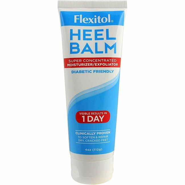 Flexitol Heel Balm Concentrated Moisturizer Exfoliator Soften Repair 4oz 2 Pack