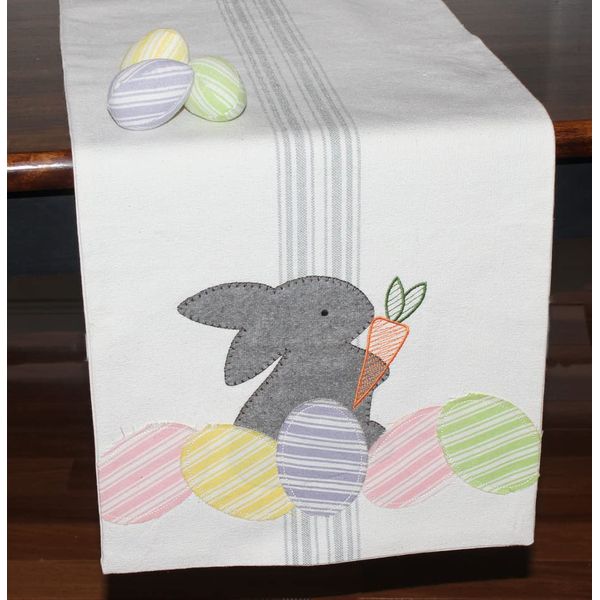 Home Collection by Raghu Easter Time Table Runner, Multi
