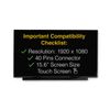 HP PAVILION 15-EG0070WM 40 Pins Touch Screen Replacement LCD LED Display With