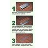 Chameleon 4"x12" 3/8" Thick Floor Vent Registers Matching Floor Tile Hardwood Laminate