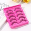 5 Pairs Natural Soft Eye Eyelashes Makeup Handmade Thick False Eyelashes