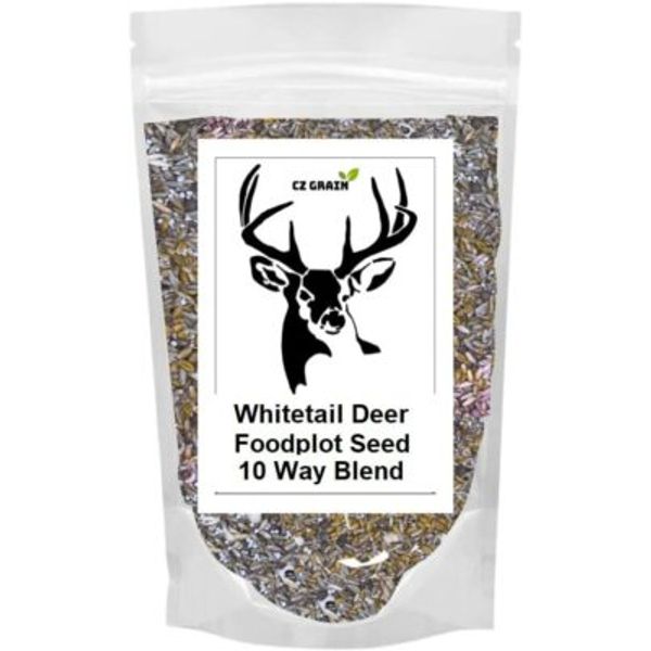 18 Lbs Food Plot Seed for Deer 10 Seed Blend Spring or Fall Planting 2.5 Acres