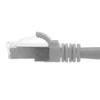 NavePoint Ethernet Patch Cable CAT6A, S/FTP, 26AWG, 5 Ft, 5 Pack, Gray