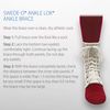 Swede-O Ankle Lok Ankle Brace, White - XXLarge