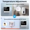 SONOFF NSPanel WiFi Smart Light Switch, 2 Gang Switch Smart Home Control Panel With Temperature Control Function, Smart Lights Control, Work With Alexa & Google Home, Require Live& Neutral Wire, White