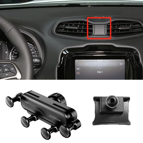 UDIWOK Renegade Car Mount, Exclusive Mobile Phone Holder for Jeep Renegade (2016~2021)