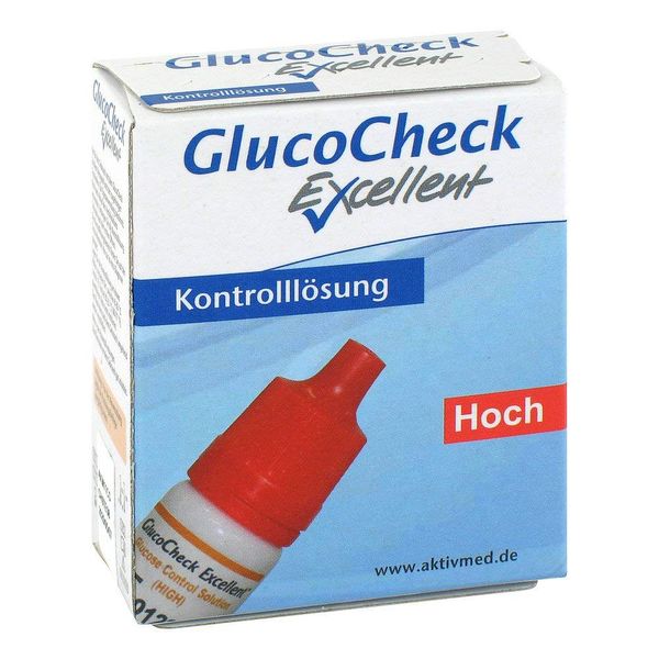 Gluco Check Excellent Control Solution High 4 ml Solution