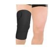 2 x Black Adjustable Neoprene Knee Closed Patella Support Brace Sleeve Wrap