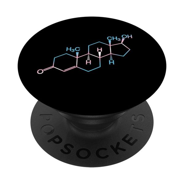 Testosterone Trans PopSockets with Interchangeable PopGrip