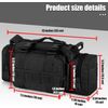 Tactical Molle Fanny Pack EDC Small Sling Pack Foldable Hand Carry Handlebar Bag
