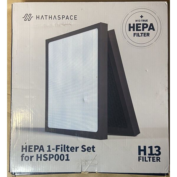 2PK! HATHASPACE H13Air Purifier Hepa Filter Replacement for HSP001 (see Photos)