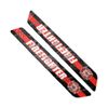 Gel Top - Harley 2014-up Saddlebag Latch Reflector Insert Cover FIREFIGHTER DEPT