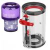 Canister Dust Bin and Filter Replacement Compatible with Dyson V11, V15, SV14...