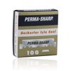 Perma-Sharp Single Edge Barber Blades 100 For Straight Razor Pre Cut Russia made