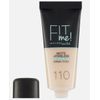 Maybelline FIT ME Matte & Poreless Foundation 110 Porcelain 30 ml