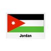 CafePress Jordan Jordanian Flag Rectangle Magnet, 3"x2" Refrigerator Magnet