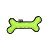 Mountain Paws Rubber Bone Dog Toy, Green