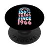 100 Percent Trans Since 1966 Transgender Boho Rainbow PopSockets Swappable PopGrip