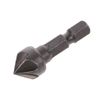 BELTI 6 Flute Countersink Drill Bit 90 Degree Point Angle Chamfer Cutting Woodworking Tool