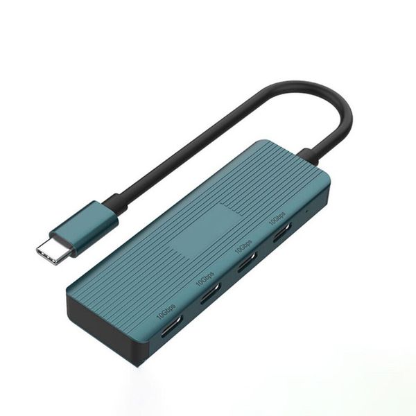 USB-C to USB C Type C HUB 4 Port 3.2 Gen2 10 Gbps External Slim HUB