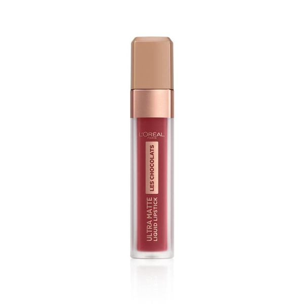 L'Oreal Paris Les Chocolats Ultra Matte Liquid Lipstick 864 Tasty Ruby