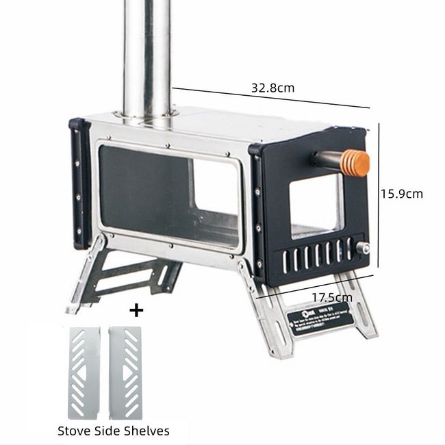 Winnerwell Nomad View - Large | Portable Wood Burning Stove