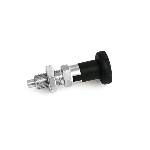 heyous Push Fit Ball Nose Spring Plunger Stainless Steel Spring Self-Locking Knob Plunger Spring Indexing Plunger M10