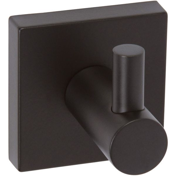 Delaney Hardware 510604 1100 Series Bath-Towel-Hooks, Black