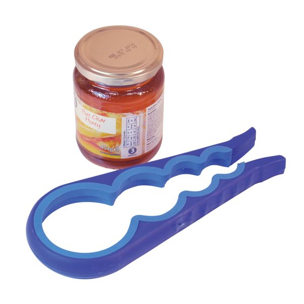 Aidapt Universal Jar and Bottle Opener for Users with Weak Grip or Limited Dexterity for Elderly and Arthritis Suffers Aid