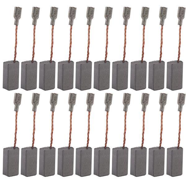 Carbon Brush, 20PCS 100 5 * 8 * 16mm Replaceable Motor Carbon Brushes Power Tool for Generic Electric Motor