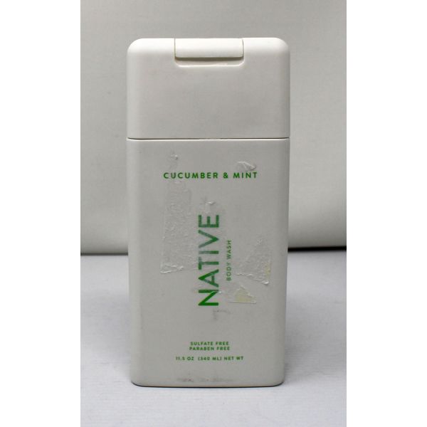 Native Cucumber & Mint Body Wash 11.5 Ounce