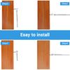 Helffer 10 Set Cable Railing Hardware, 180° Angle Adjustable Cable Railing Kit for Wood Post Deck Railing, T316 Stainless Steel Titanium Plated Cable Railing System