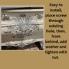 Silver Animal Metal Drawer Pulls Knobs Cupboard Bedroom Kitchen Upcycle (16. Running Rabbit)