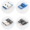 GeeSo 0.13m Black Super Speed USB 3.0 Cable for Tablet, USB3.0 A-microB Type Standard Universal Connector