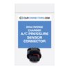 AC Pressure Sensor Connector for 2014 Dodge Charger