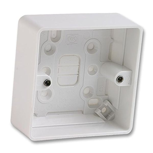 1 Gang Surface Box - 30mm Deep