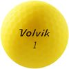 Volvik Vivid Soft Matte Finish Yellow Golf Balls (One Dozen)